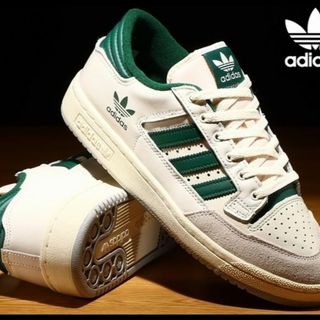 アディダス(adidas)の新品 アディダス GX2214 センテニアル 85 スニーカー 緑 29.0 ②(スニーカー)