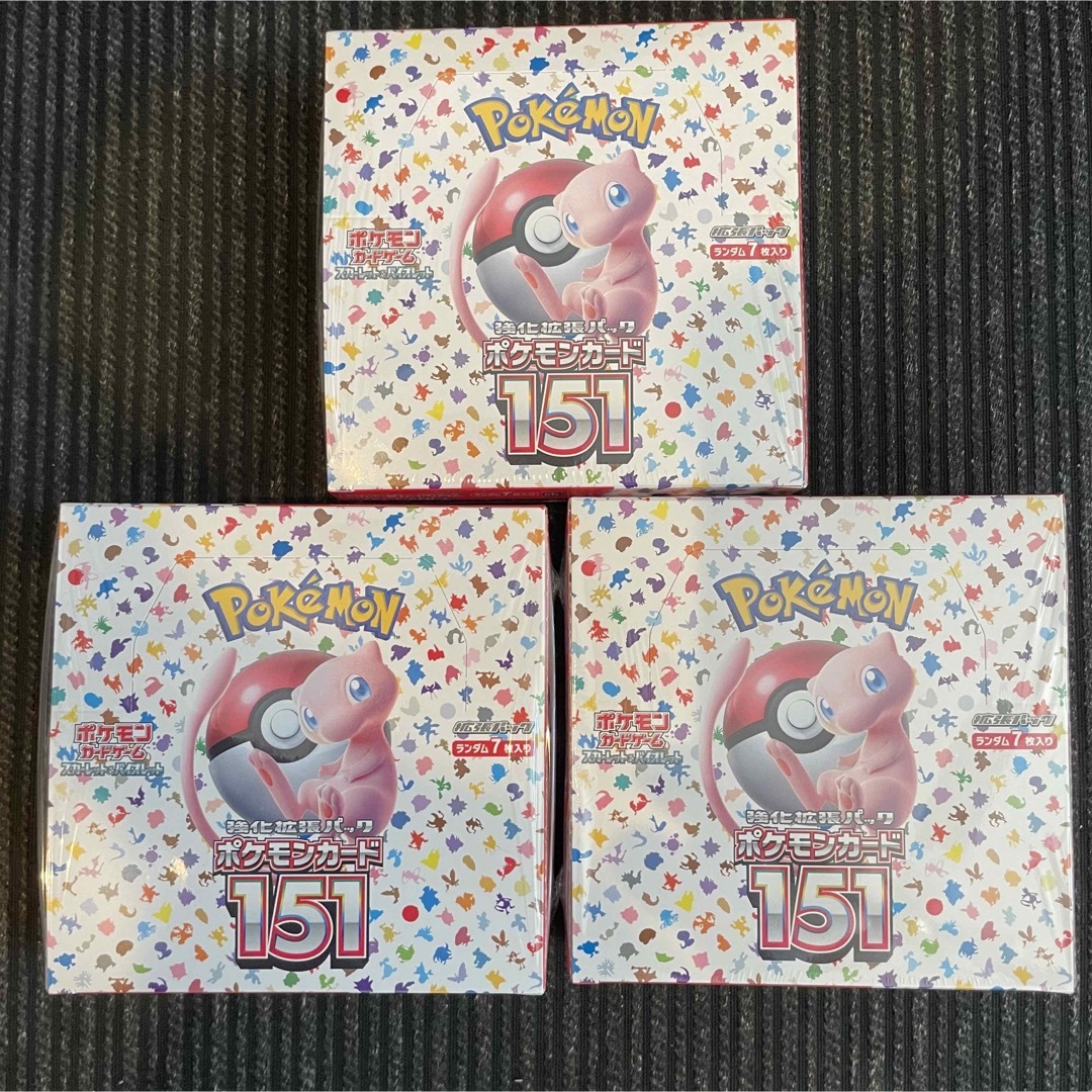 ポケモンカード151 BOXポケモンカード