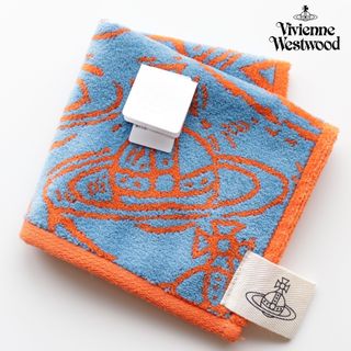 ヴィヴィアンウエストウッド(Vivienne Westwood)の⭐新品タグ付き ヴィヴィアンウエストウッド タオルハンカチ【オーブ柄】⭐(ハンカチ)