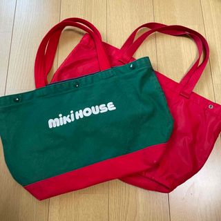 ミキハウス(mikihouse)の【訳あり】ミキハウス　トートバッグ(トートバッグ)