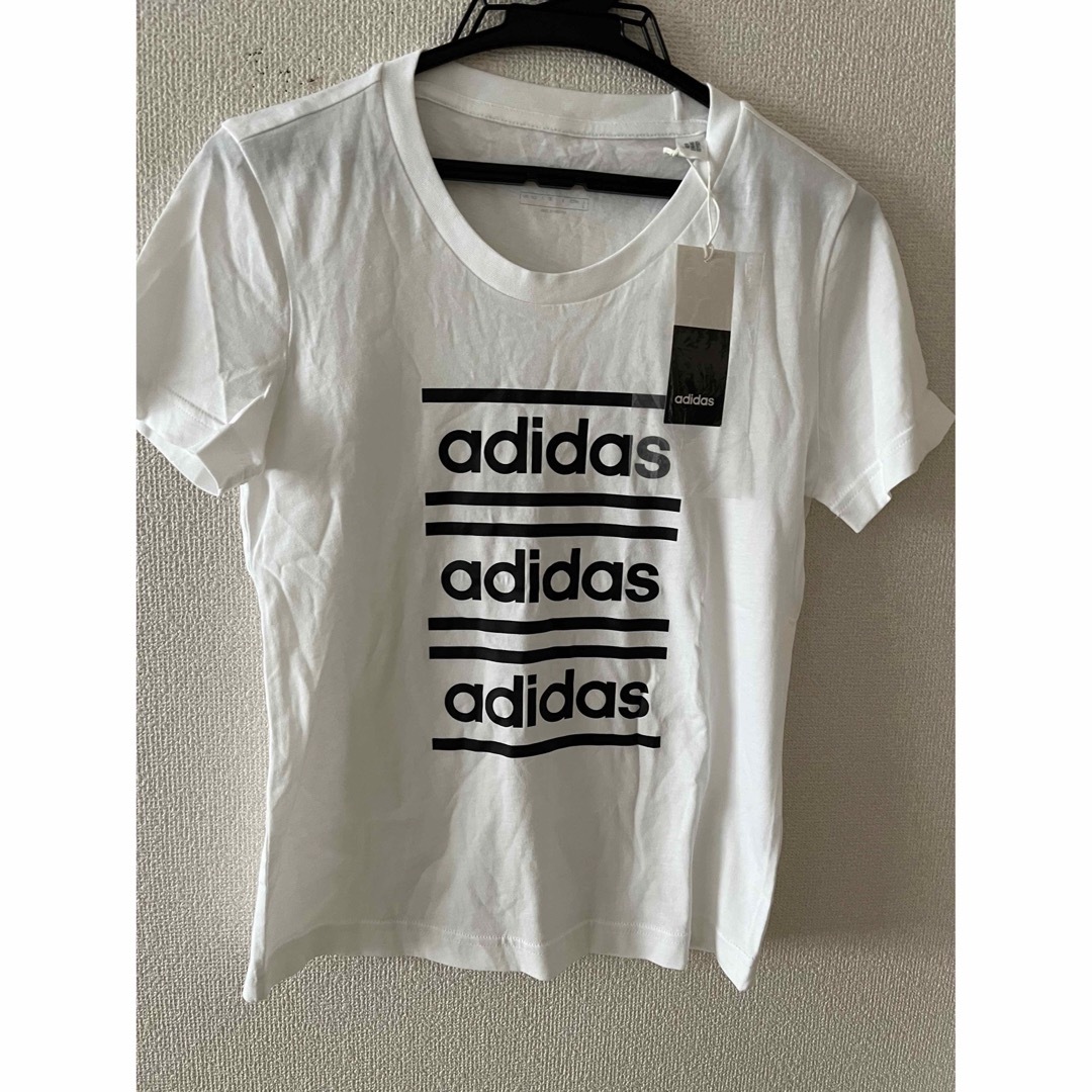 adidas(アディダス)のadidas Tシャツ　未使用 レディースのトップス(Tシャツ(半袖/袖なし))の商品写真