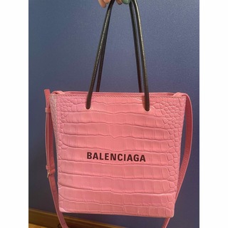 Balenciaga - バレンシアガ ショッピングトート ピンクの通販 by まな ...