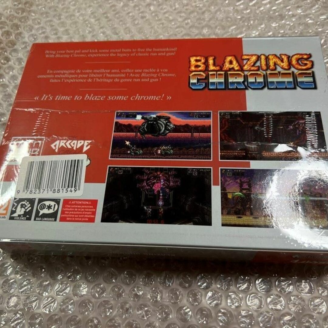 PS4 ブレイジングクローム / Blazing Chrome 欧州限定版　新品 5