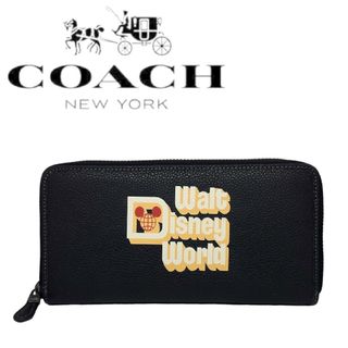 コーチ(COACH)の日本未発売　コーチ　Walt Disney World　レザーウォレット(長財布)