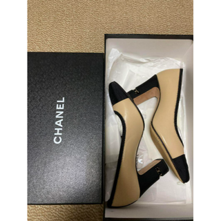 CHANEL - chanel未使用品シャネル サイズ36 ハイヒールの通販|ラクマ
