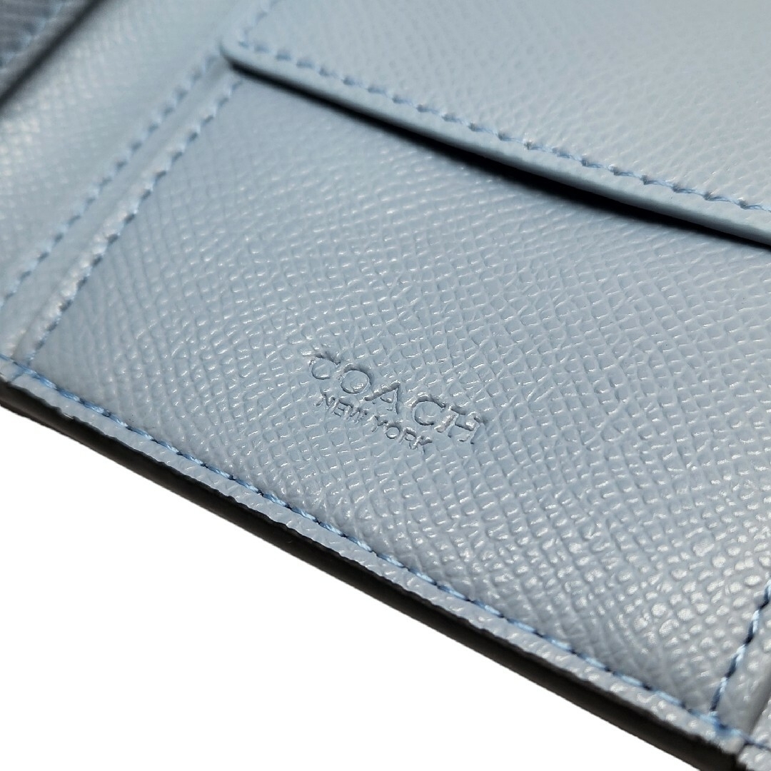 COACH - 新品 コーチ CJ883 クロスグレインレザー コインウォレット
