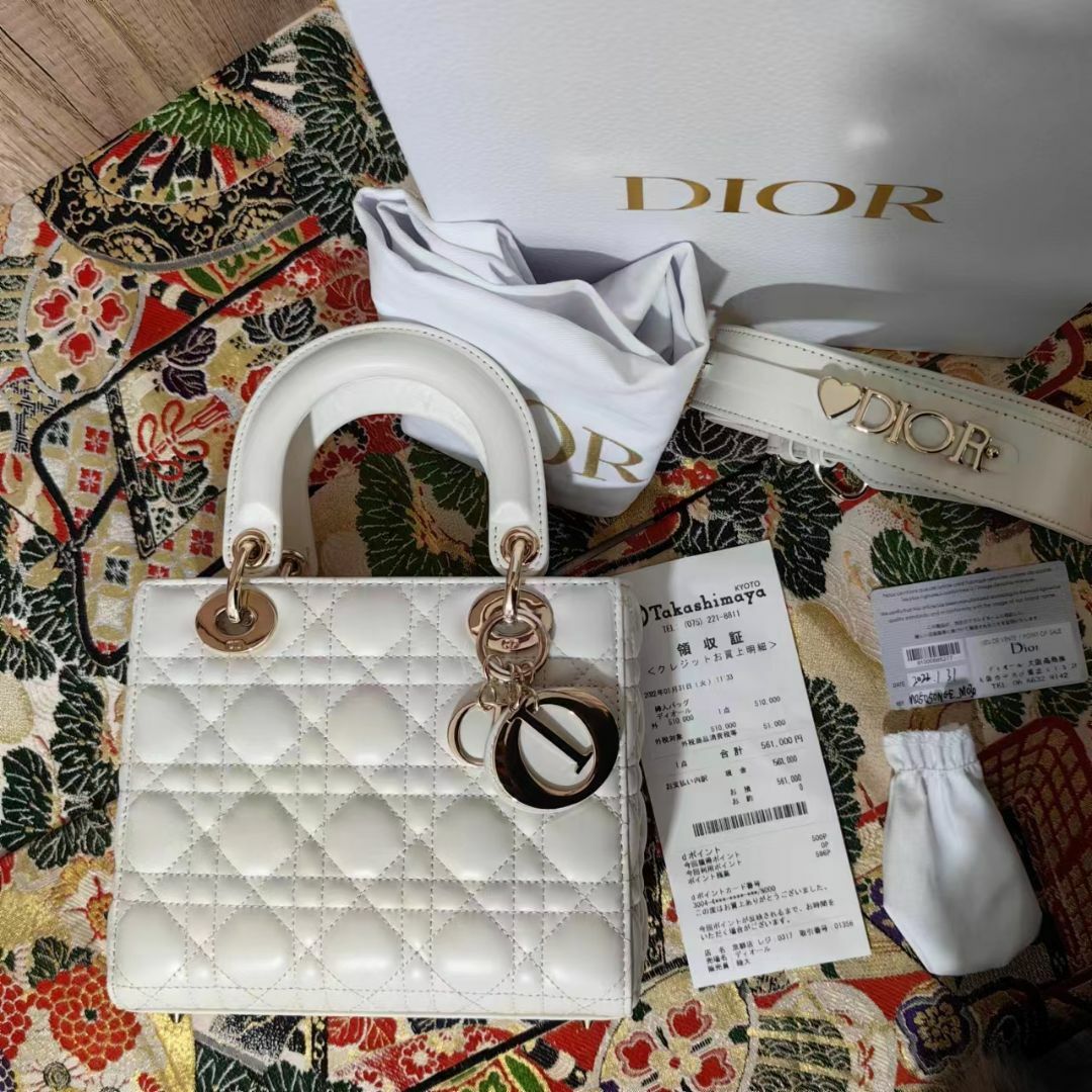 ほとんど未使用】Dior レディディオール ハンドバッグ. レディース
