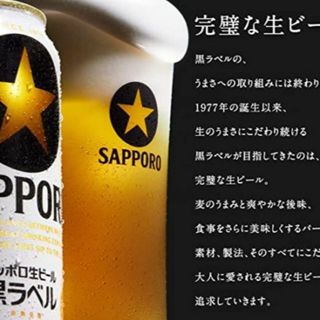 格安❕新サッポロ生ビール黒ラベル/500ml/350ml各1箱/2箱セット