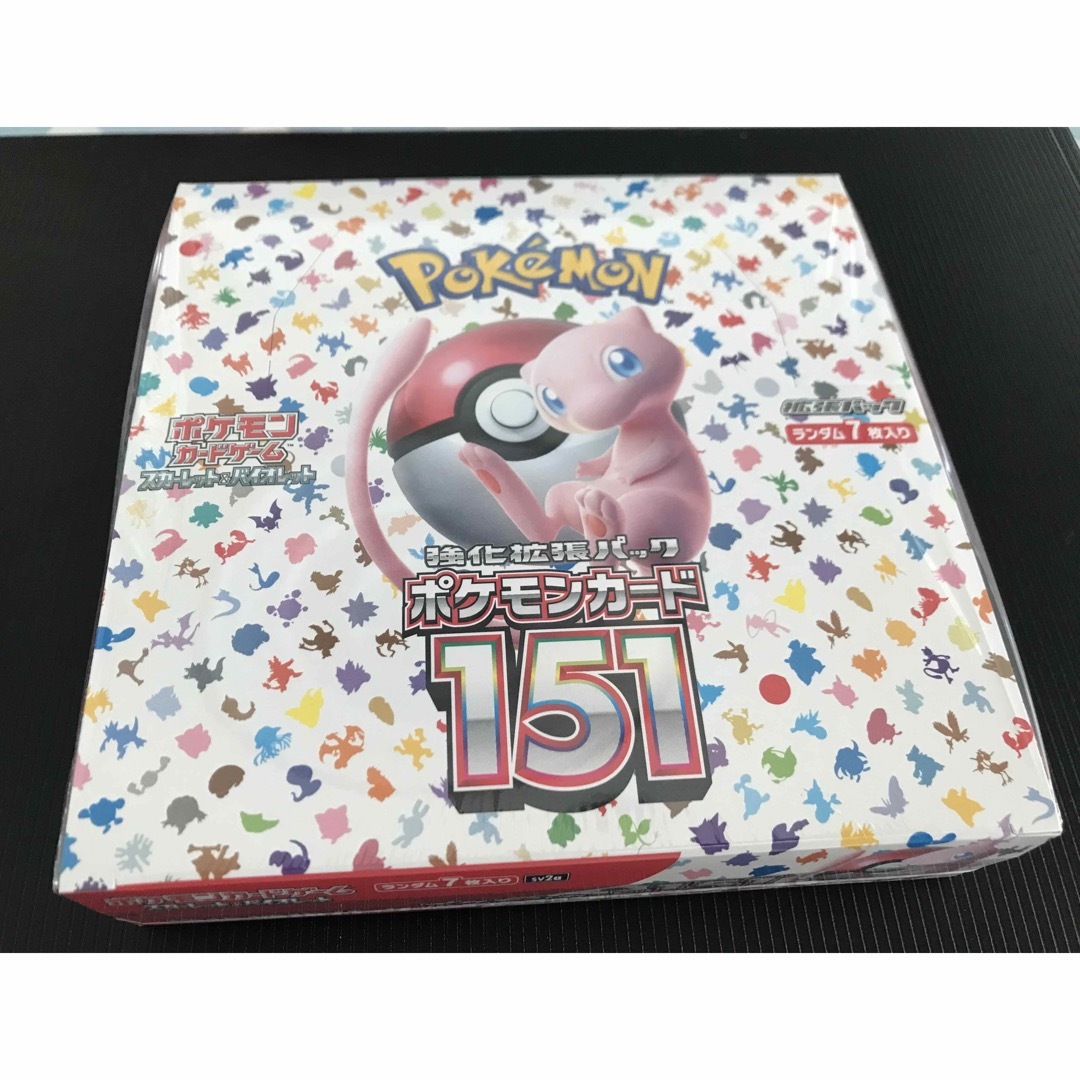 新品の通販】 ポケモンカード151 ボックス シュリンク付き Box/デッキ