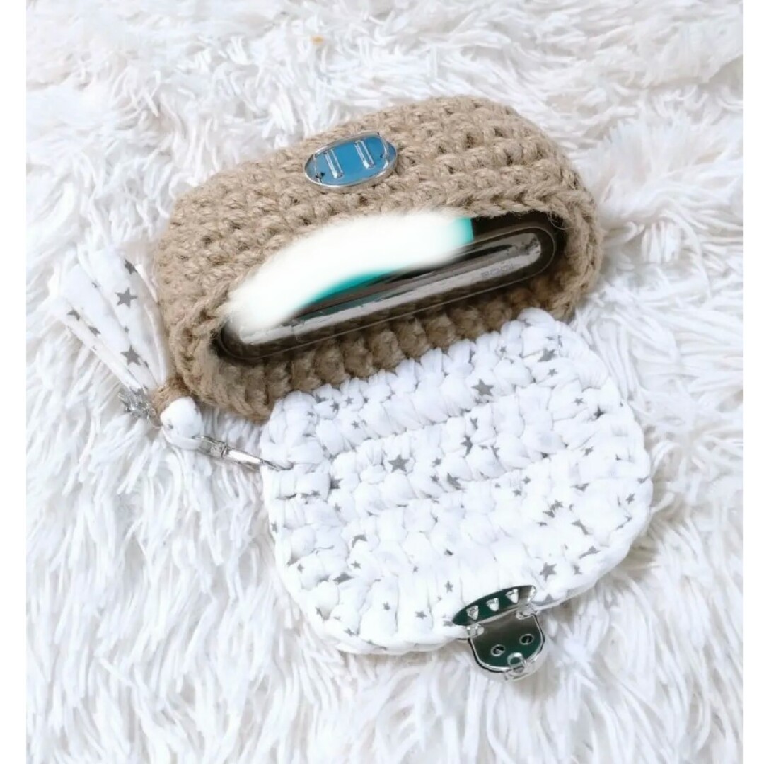 No.203 iQOSポーチ ズパゲッティポーチの通販 by handmade♥️Moo