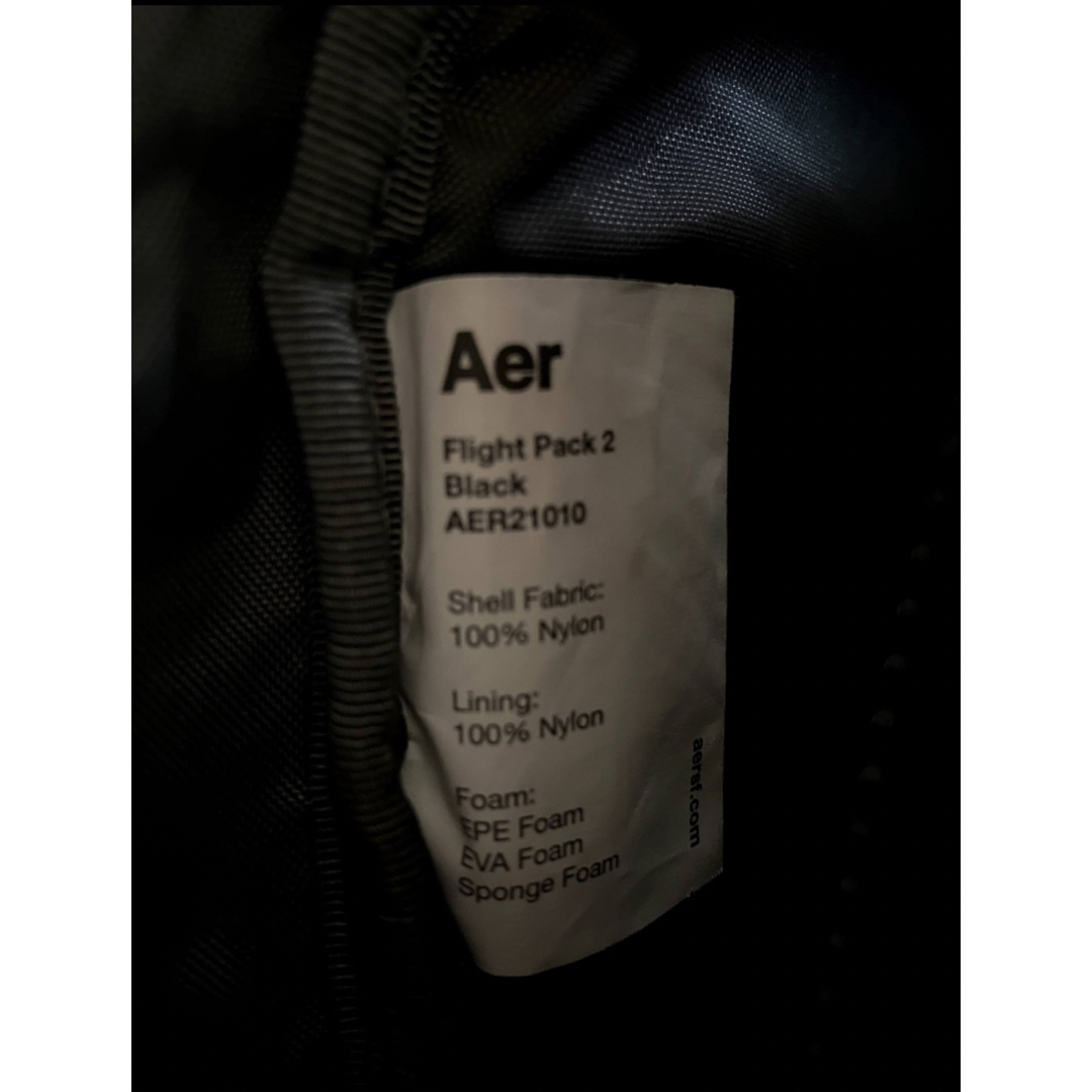 【新品未使用】Aer Flight Pack 2 Black 両用通勤リューク メンズのバッグ(バッグパック/リュック)の商品写真