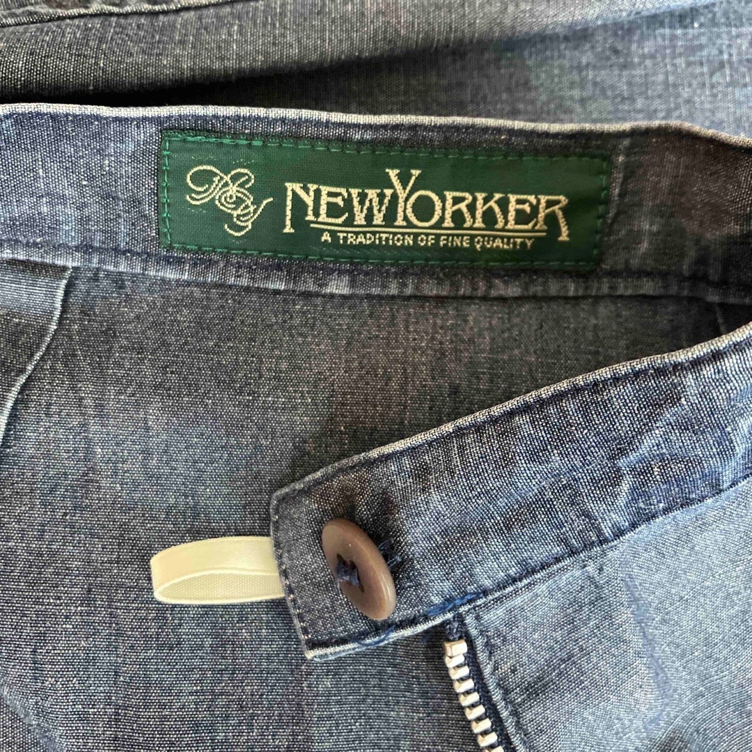 NEWYORKER(ニューヨーカー)のNEWYORKER デニムロングスカート レディースのスカート(ロングスカート)の商品写真