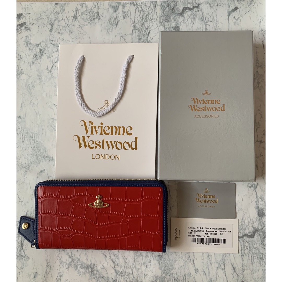 Vivienne Westwood(ヴィヴィアンウエストウッド)の〈未使用〉Vivienne Westwood ヴィヴィアンウエストウッド 長財布 レディースのファッション小物(財布)の商品写真
