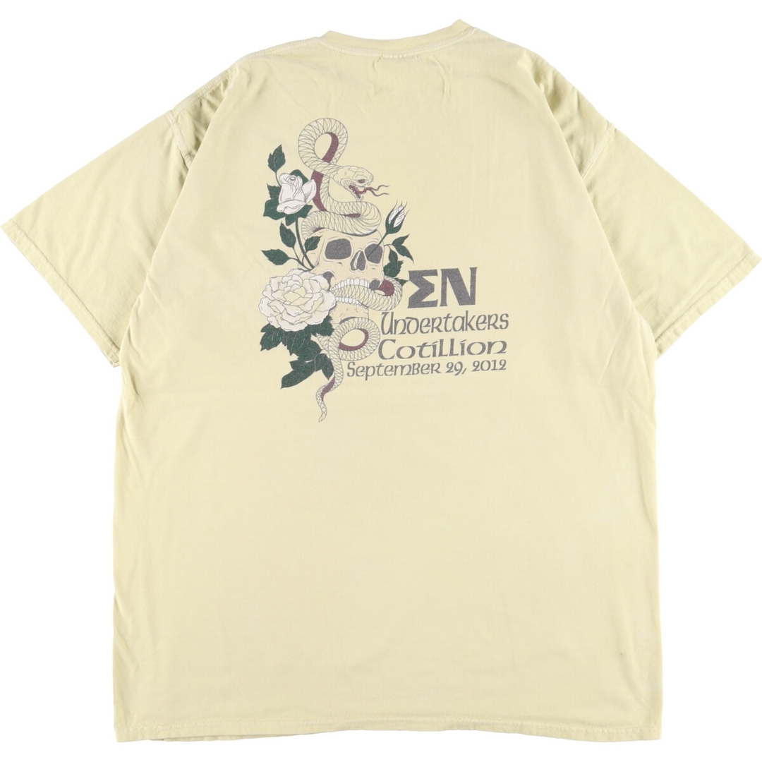 CMFORT COLORS Sigma Nu シグマニュー 両面プリント カレッジTシャツ メンズXL /eaa343386eaa343386取扱店