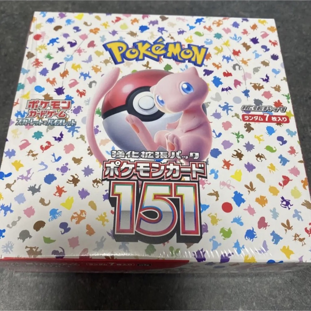 ポケモンカード　151   シュリンク付き  1BOX