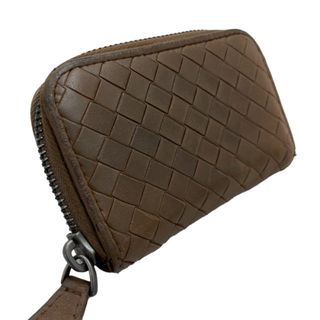 ボッテガヴェネタ(Bottega Veneta)のボッテガヴェネタ コインケース 小銭入れ イントレチャート　ブラウン(コインケース/小銭入れ)