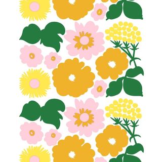 マリメッコ(marimekko)のマリメッコ Kukkatori コットンファブリック 1m(生地/糸)