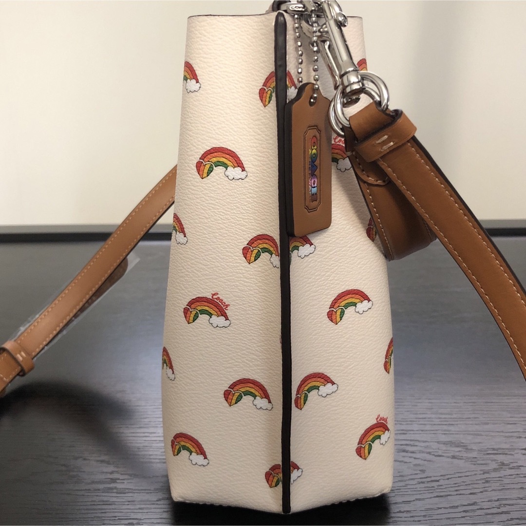 COACH - COACH コーチ レインボー 虹 ショルダー バッグ ハンドバッグ