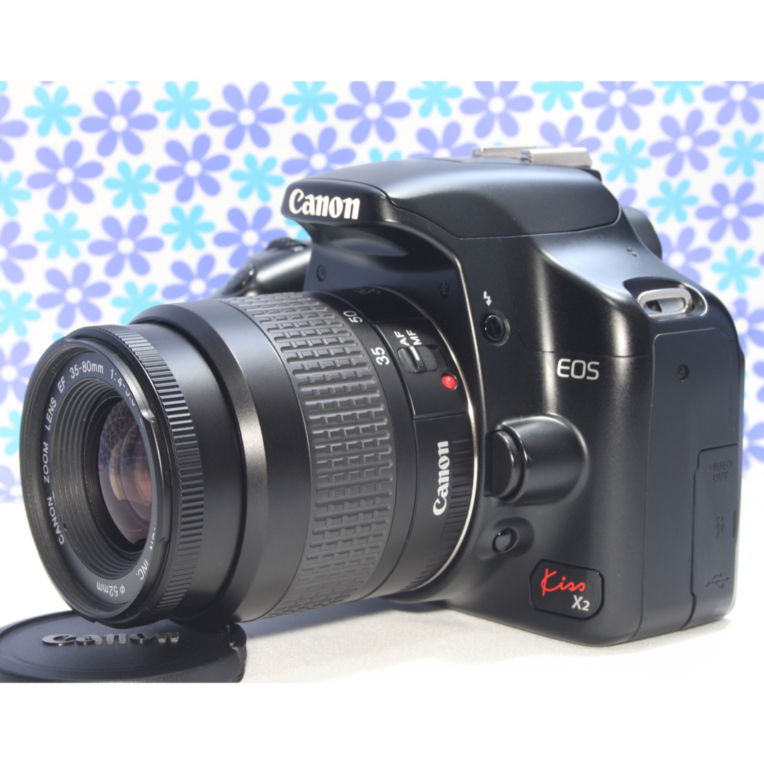 極美品☆Canon kiss X2☆高画質☆初心者おすすめ☆簡単操作 極美品☆Canon kiss X2☆高画質☆初心者おすすめ☆簡単操作