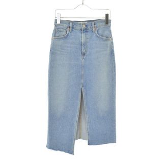 シティズンスオブヒューマニティ(Citizens of Humanity)の【Citizensofhumanity】21SS DENIM SLIT スカート(ロングスカート)