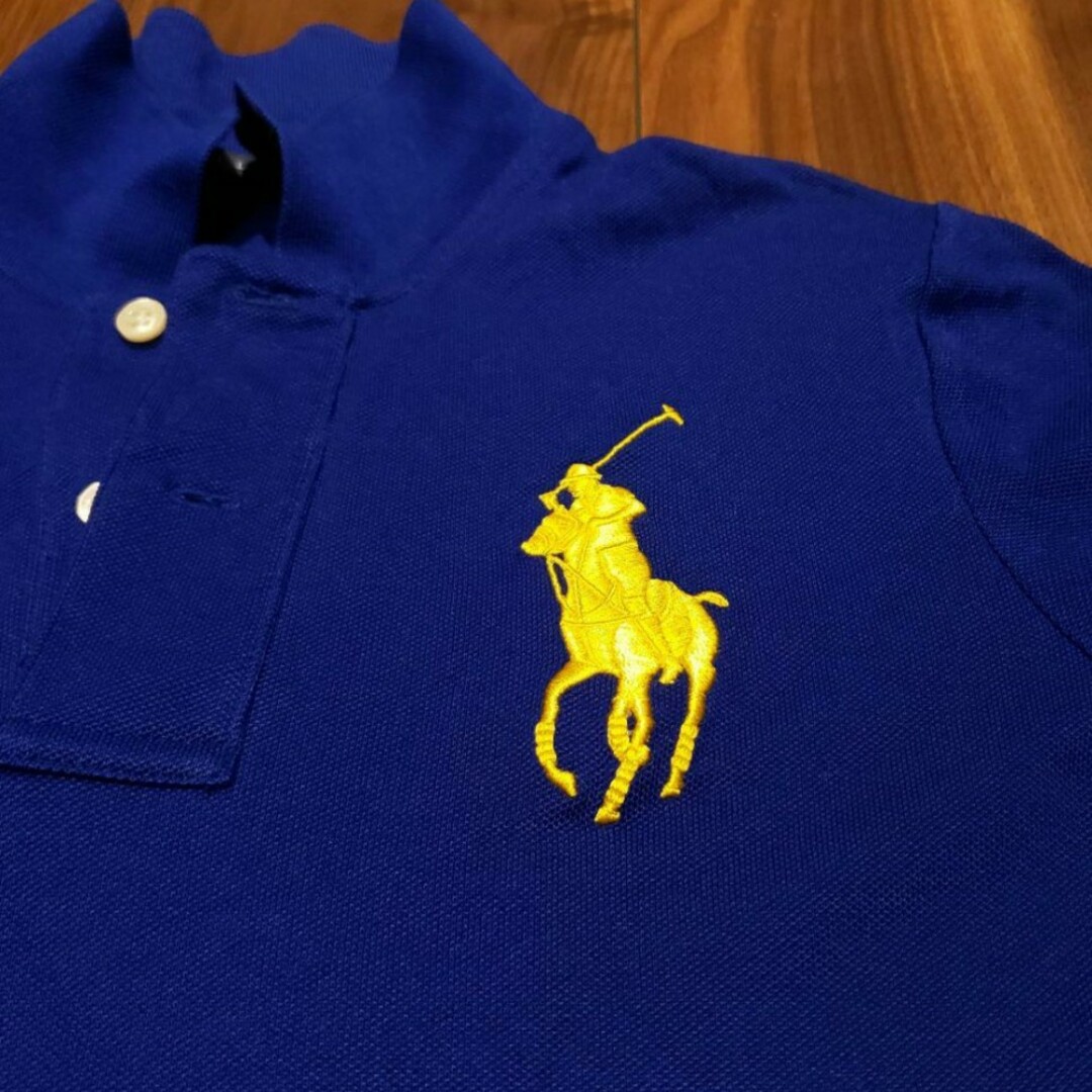 Ralph Lauren(ラルフローレン)のラルフローレン　ブルーポロシャツ レディースのトップス(ポロシャツ)の商品写真