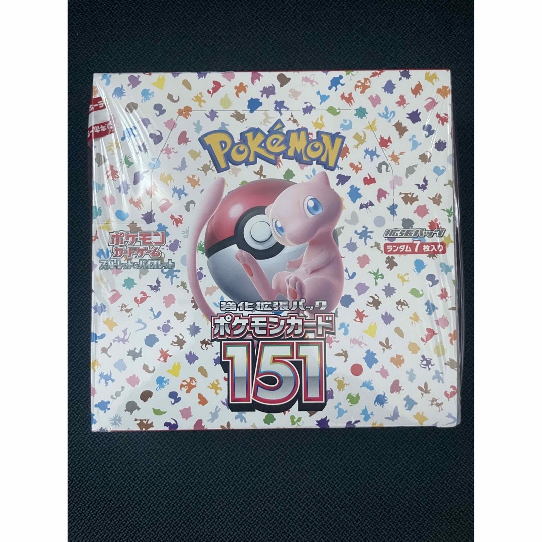 ポケモンカード151BOX  シュリンク付き