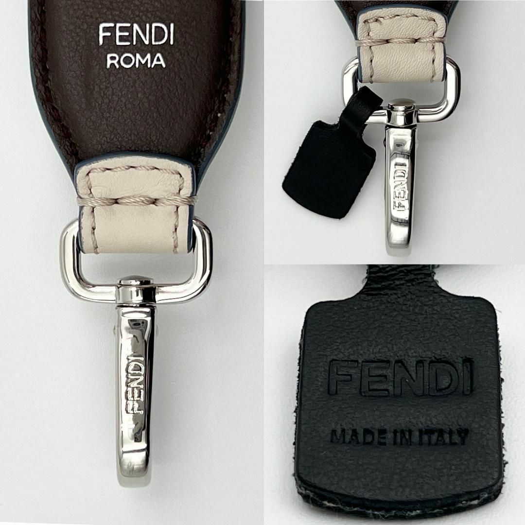 【花柄】FENDI　フェンディ　レディース　ショルダー　ストラップ　ユー　肩紐 8