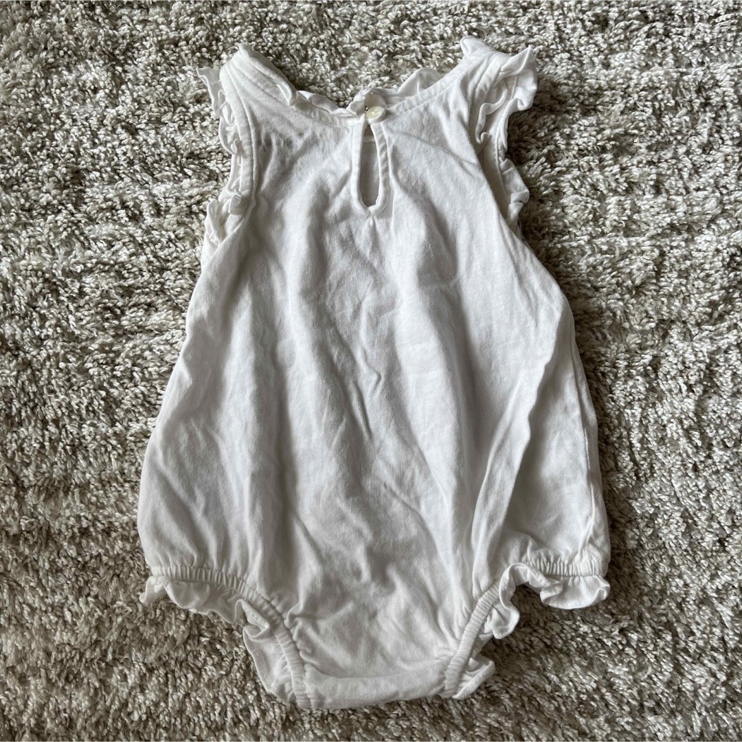 babyGAP(ベビーギャップ)の美品　ベビーギャップ　ミニー　ロンパース　フリル キッズ/ベビー/マタニティのベビー服(~85cm)(ロンパース)の商品写真