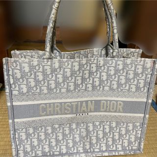 ディオール(Christian Dior) トートバッグ(レディース)(グレー/灰色系