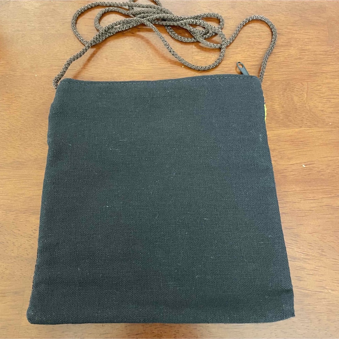 スパンコール 象 ポシェット ポーチ ミニバッグ レディースのバッグ(ショルダーバッグ)の商品写真