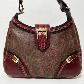 美品♦︎ETRO♦︎エトロ ワンショルダーバッグ ペイズリー柄