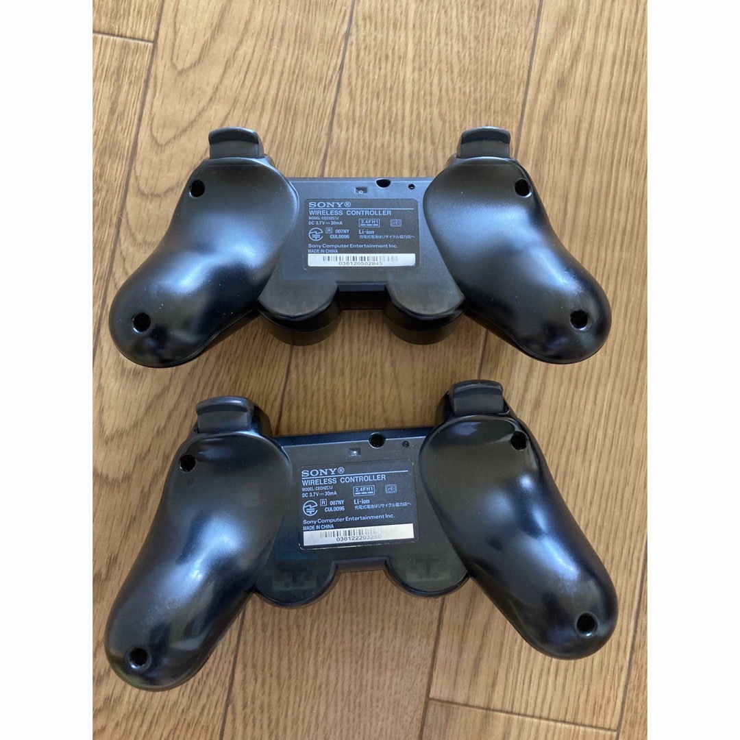 PlayStation3 - 純正 PS3コントローラー DUALSHOCK3 振動機能なし 黒 ...