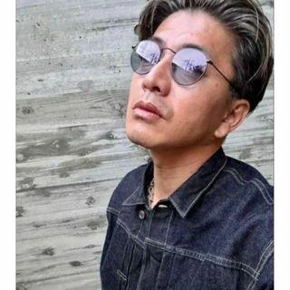 インスタ着用！正規品RayBan木村拓哉さんラウンドメタル RB3447 ブルー