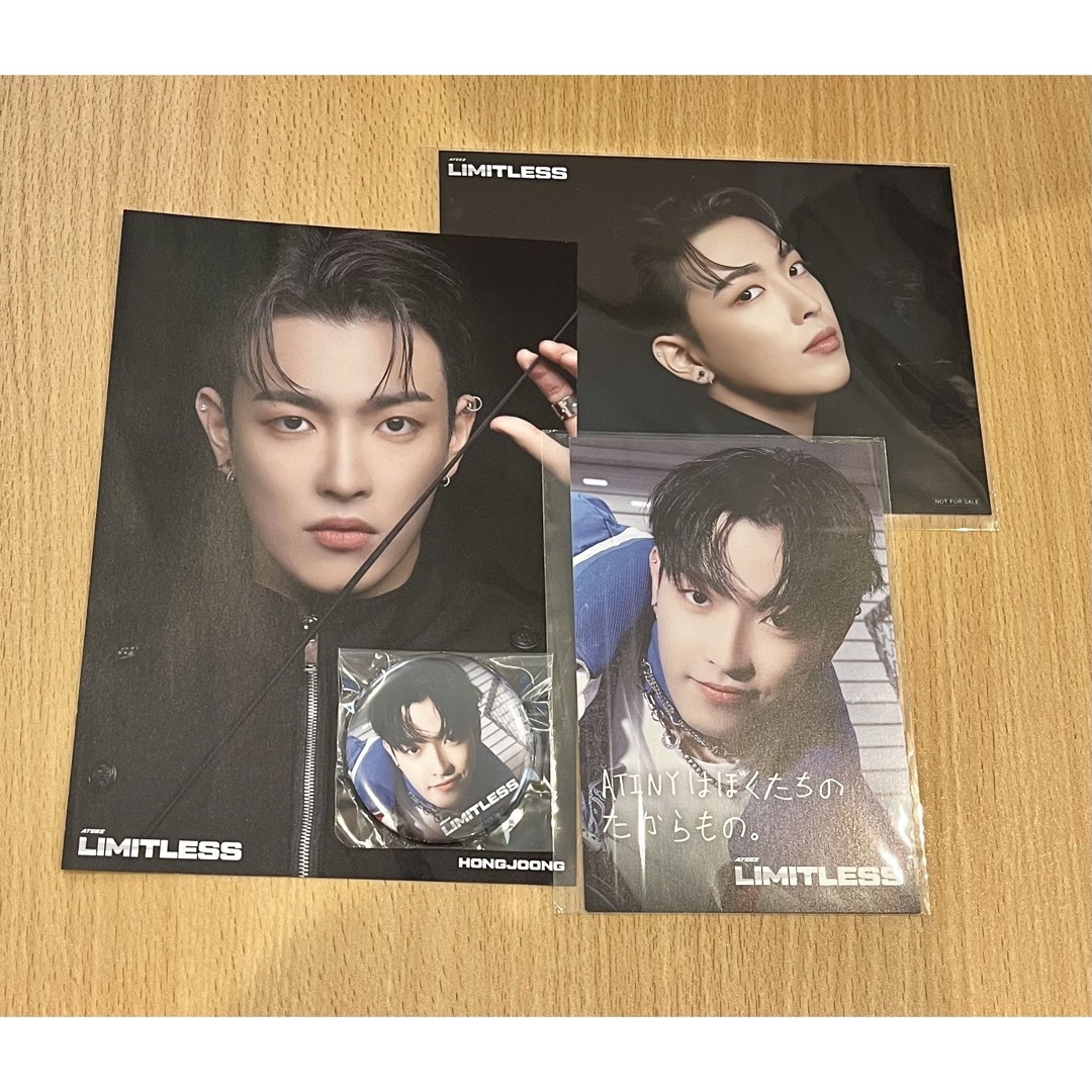 ATEEZ Limitless ホンジュン 特典セット【206】 | フリマアプリ ラクマ