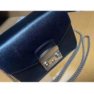 美品✨【FURLA】メトロポリス　カスタム　ショルダーバッグ　フラップ1枚付き