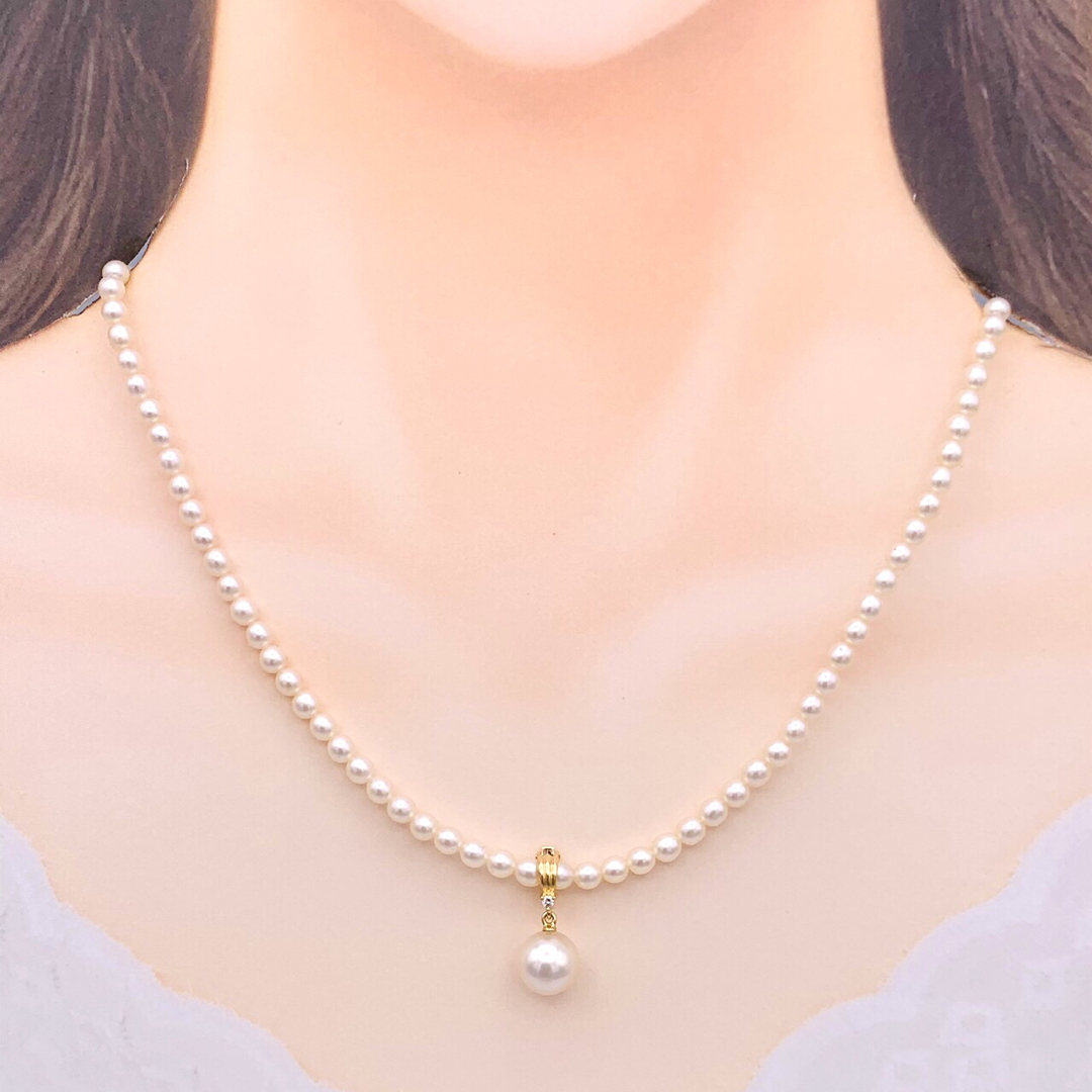 ✴︎極美品 TASAKI 田崎真珠 K18 アコヤパール 淡水パール ネックレス