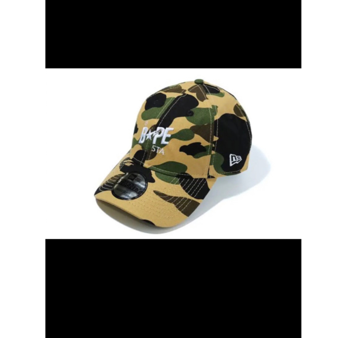 美品　エイプ　BAPE  メンズキャップ　カモ　迷彩