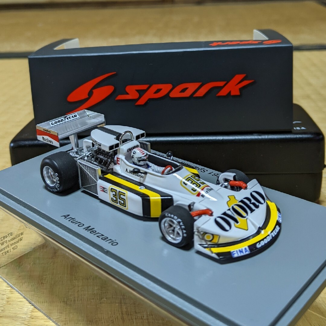 spark、スパーク1/43  マーチ761