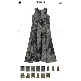 アメリヴィンテージ(Ameri VINTAGE)のKEITAMARUYAMA × AMERI VOLUME FLARE DRESS(ロングワンピース/マキシワンピース)