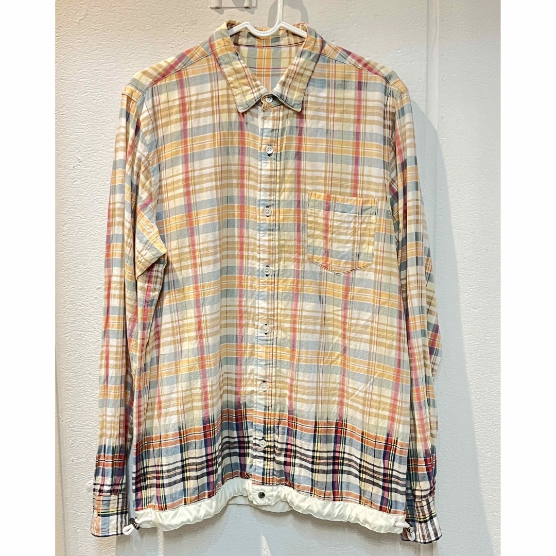 Sacai(サカイ) 20SS ドット ドローストリングシャツ メンズ トップス