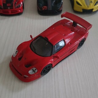 キョウショウ(京商)の京商　ミニカー　Ferrari F50 GT　ゴム製タイヤ　大口径ホイール(ミニカー)