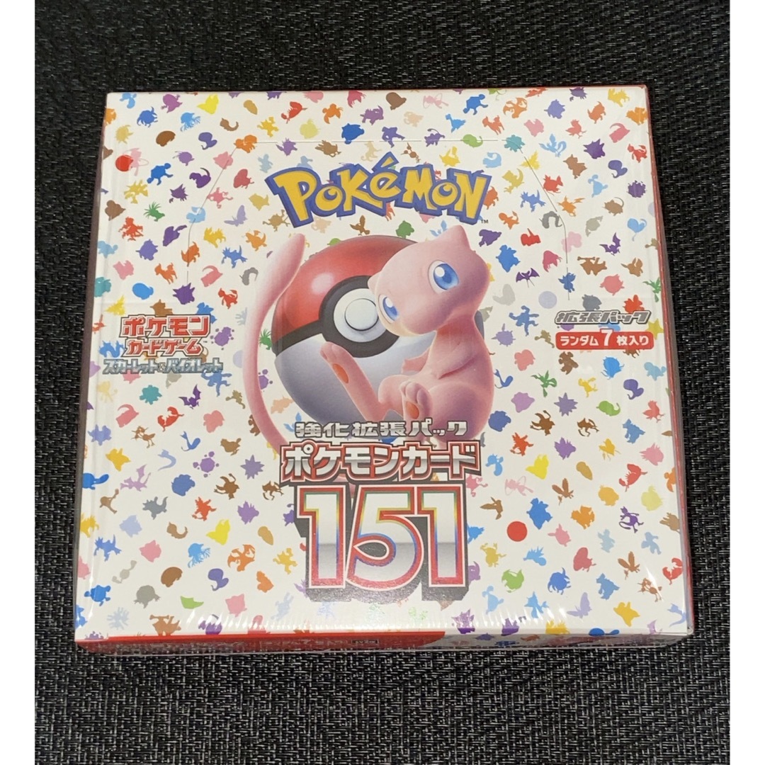 ポケモンカード151  1 BOX新品未開封シュリンク付き