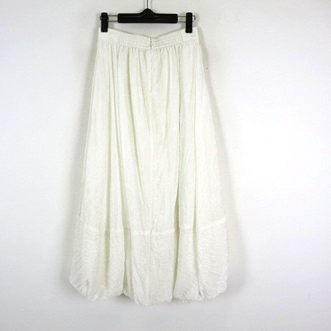 Lily Brown(リリーブラウン)のリリーブラウン 22SS スカート クリンクル バルーンスカート ロング F 白 レディースのスカート(ロングスカート)の商品写真