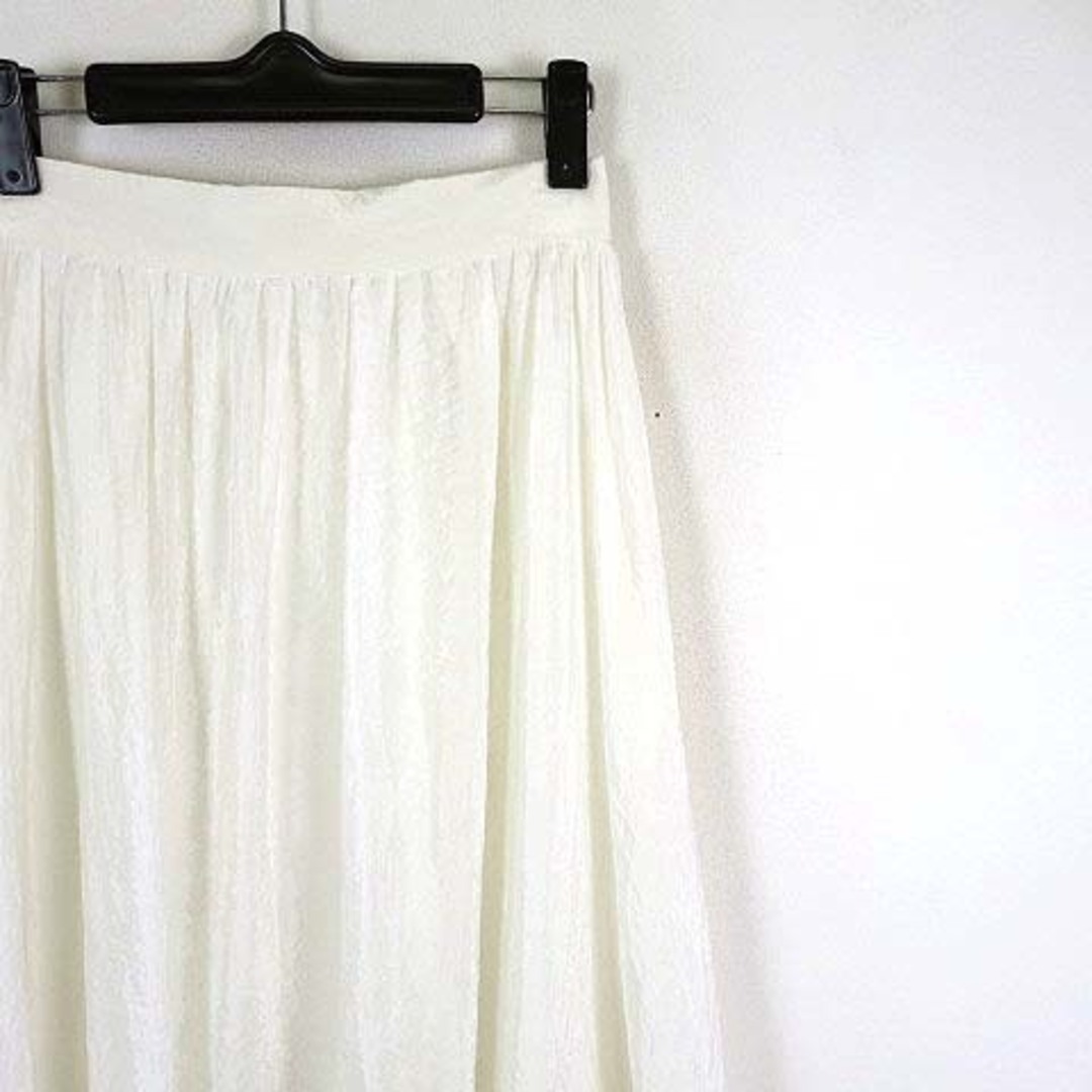 Lily Brown(リリーブラウン)のリリーブラウン 22SS スカート クリンクル バルーンスカート ロング F 白 レディースのスカート(ロングスカート)の商品写真
