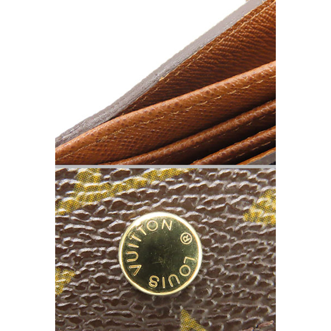 新古品ルイヴィトンモノグラムポルトフォイユエリーズWホック財布両面財布コンパクト