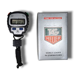 【HEUER】 タグホイヤー　ストップウォッチ　アナログ　昭和レトロ　希少