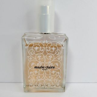 マリクレール(Marie Claire)のマリ・クレール フレグランスミスト（ピーチ）オーデコロン 60ml　ユーズド品(香水(女性用))