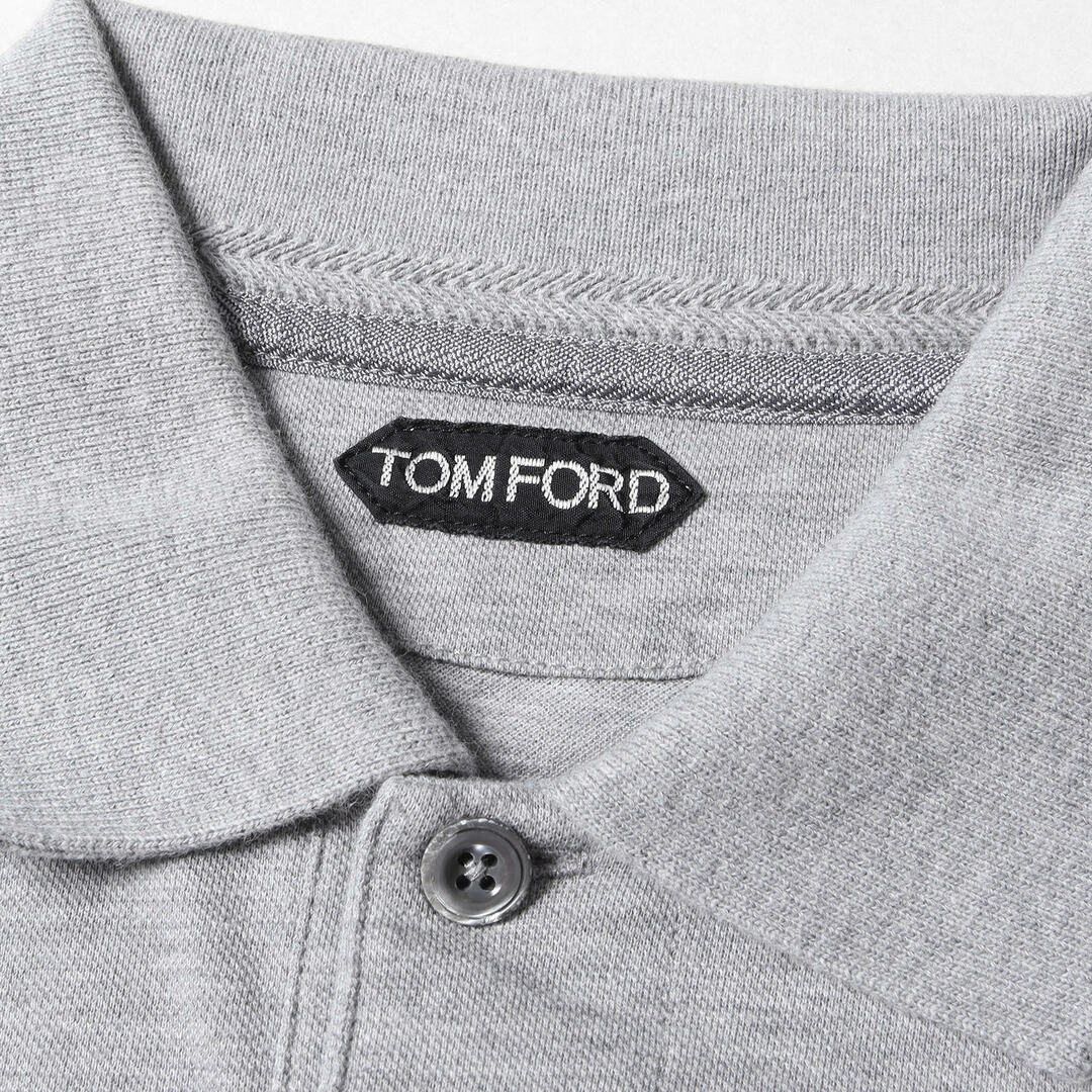 TOM FORD - TOM FORD トムフォード ポロシャツ サイズ:48 裾ロゴ エン