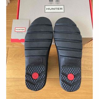 HUNTER - 【希少】HUNTER レインブーツ ショート26cm ネイビーの通販