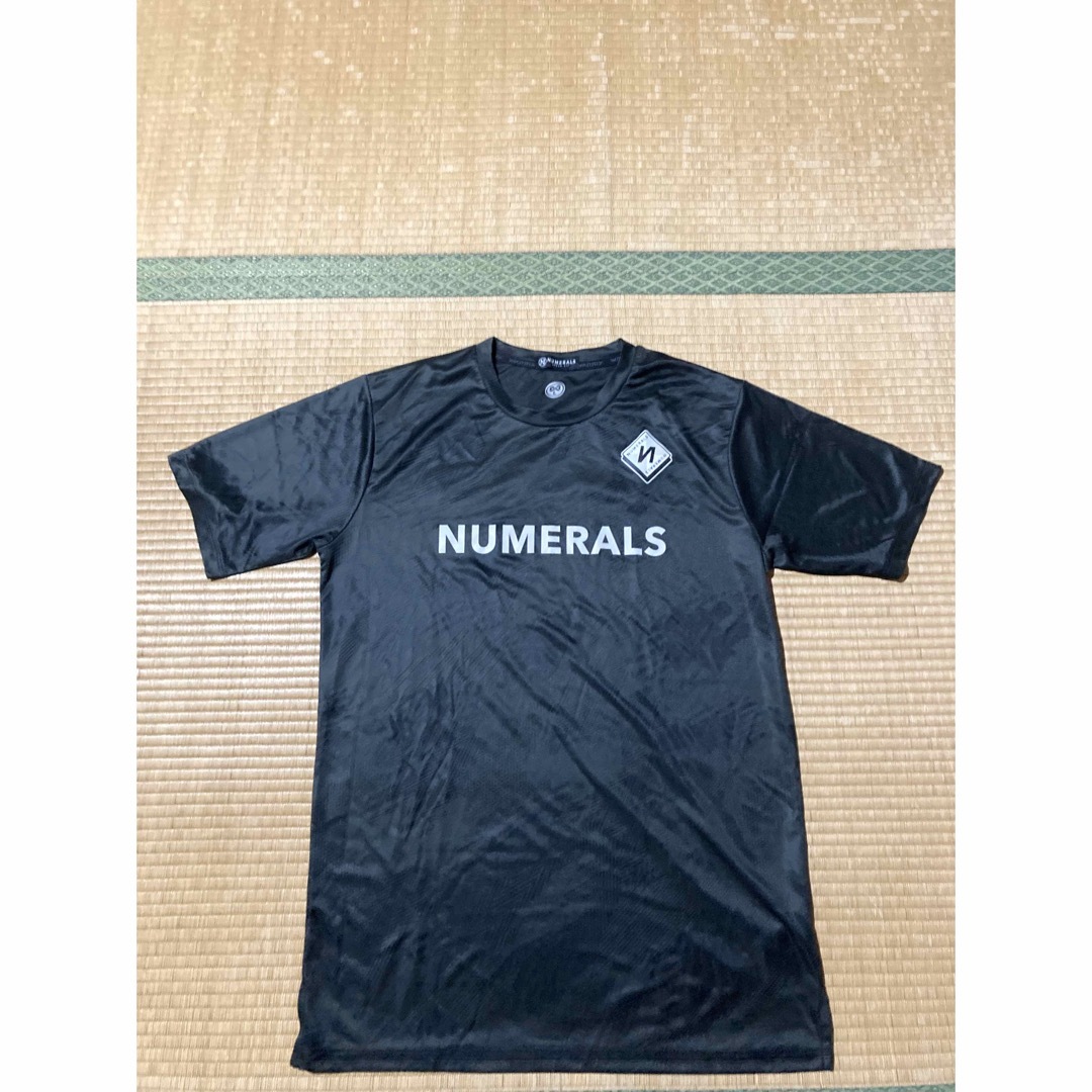 NUMERALS(ヌメラルズ)のnumerals ヌメラルズ　ランニングTシャツ　黒　L メンズのトップス(Tシャツ/カットソー(半袖/袖なし))の商品写真